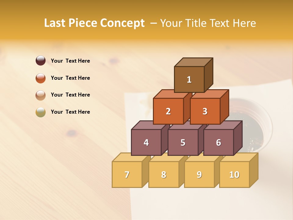 Kitchenutensil Whitecolour Drink PowerPoint Template