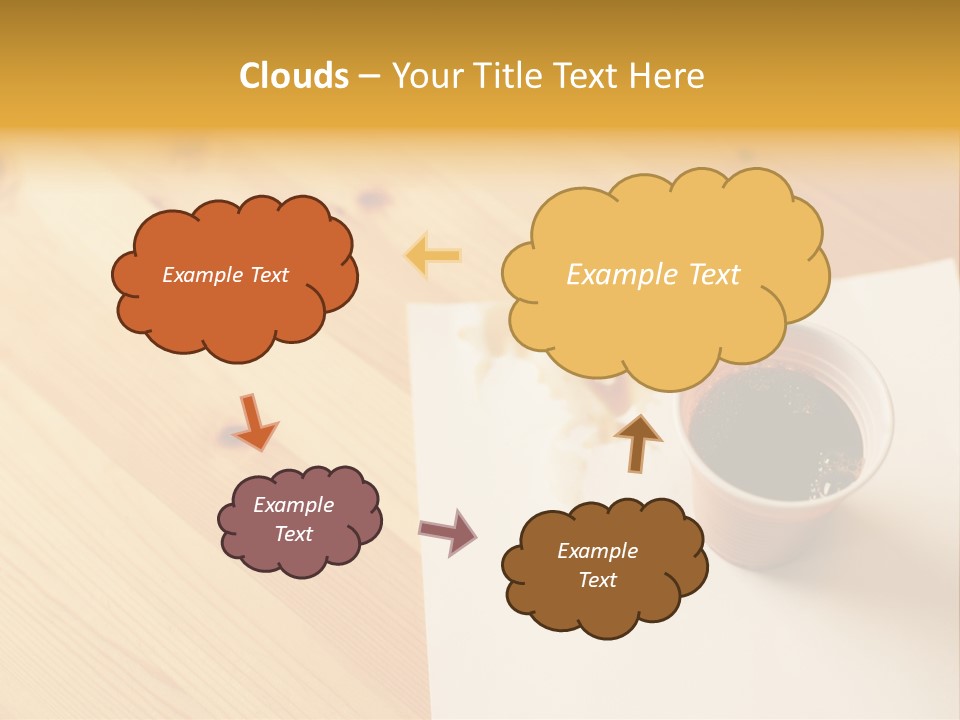 Kitchenutensil Whitecolour Drink PowerPoint Template