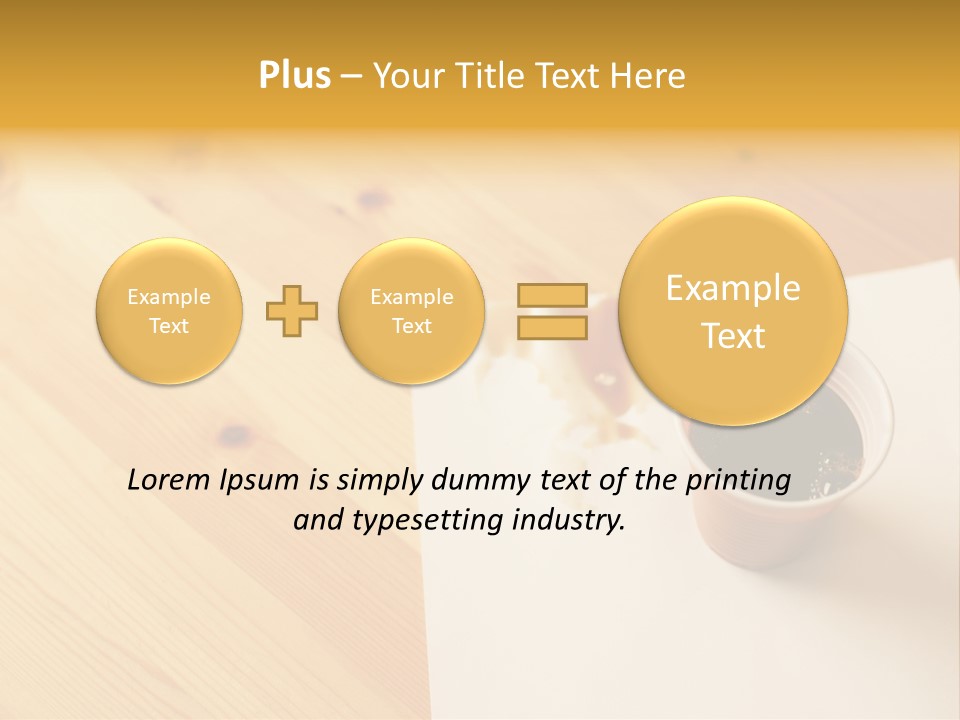 Kitchenutensil Whitecolour Drink PowerPoint Template