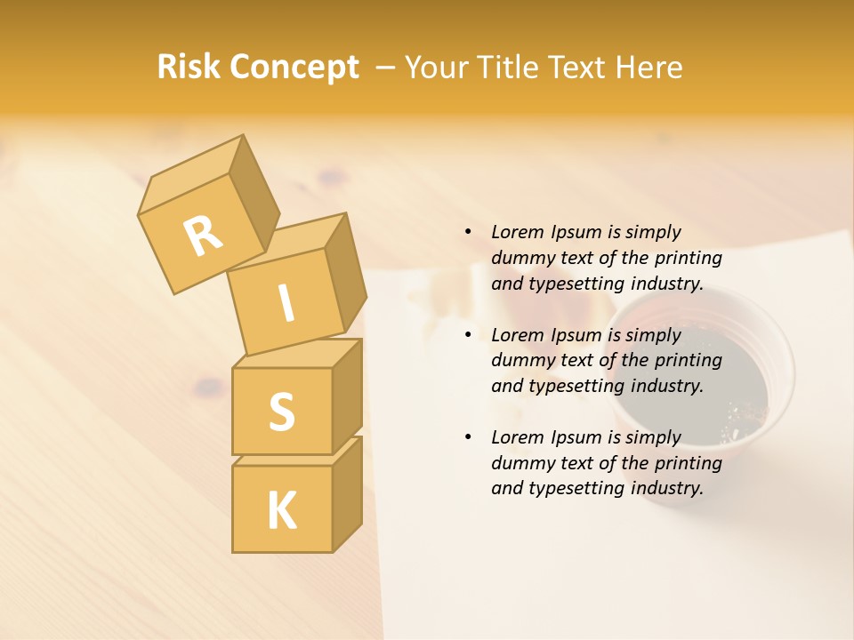 Kitchenutensil Whitecolour Drink PowerPoint Template