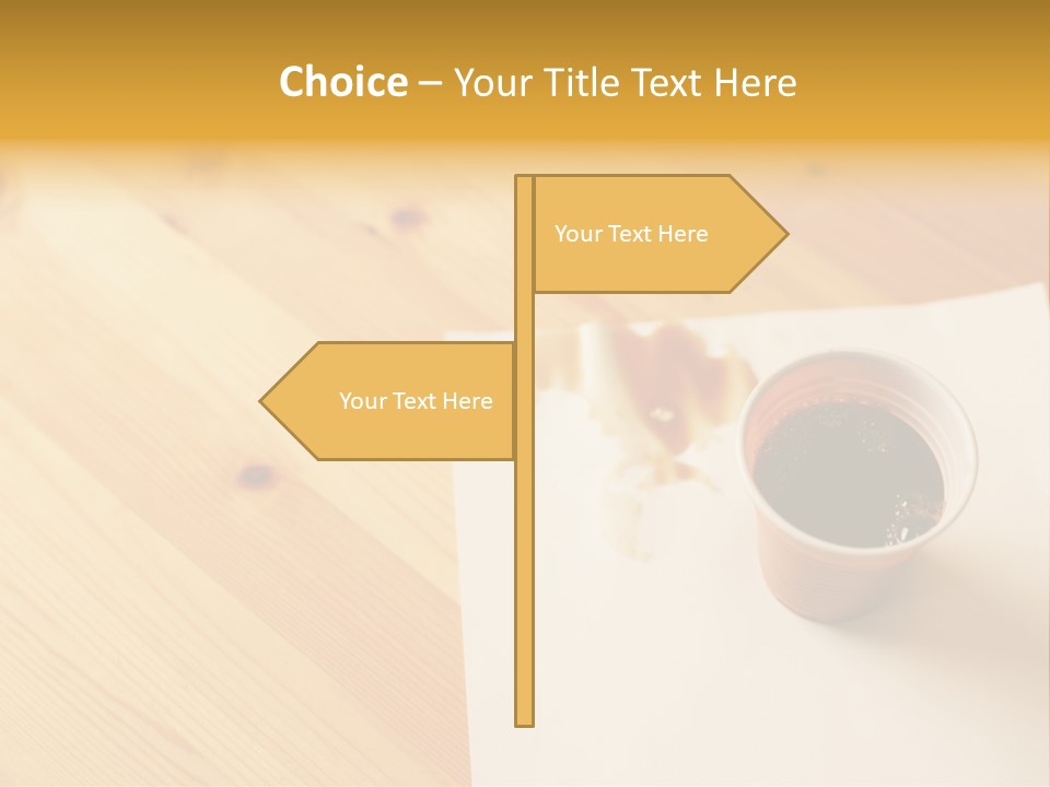 Kitchenutensil Whitecolour Drink PowerPoint Template