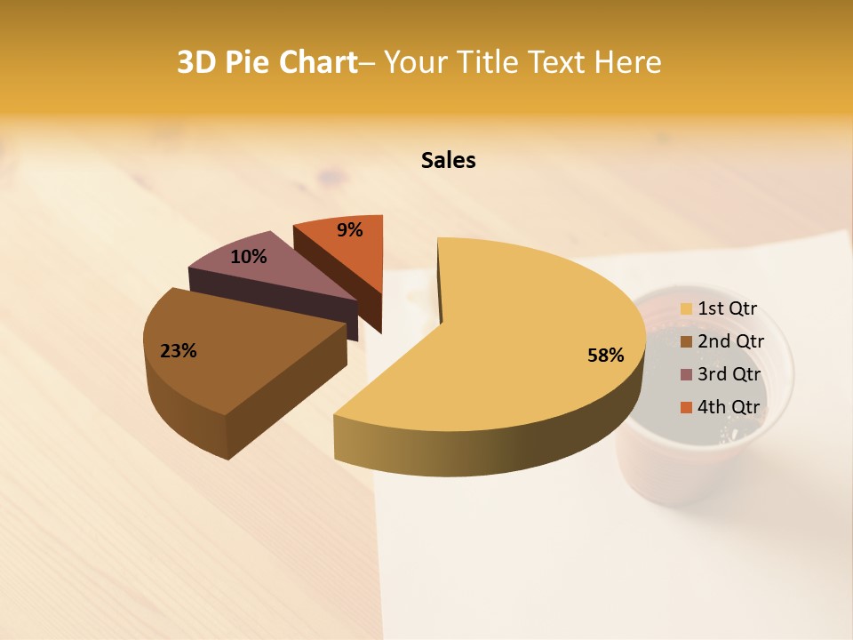 Kitchenutensil Whitecolour Drink PowerPoint Template