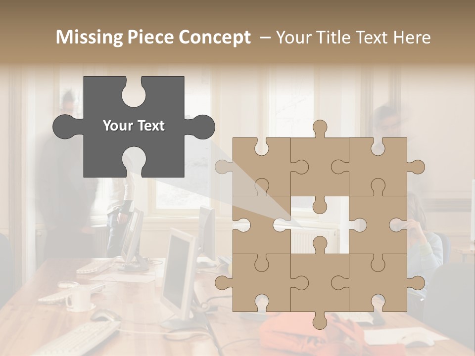 Stockphotograph Woman Informal PowerPoint Template