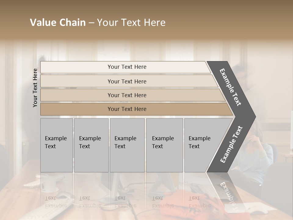 Stockphotograph Woman Informal PowerPoint Template