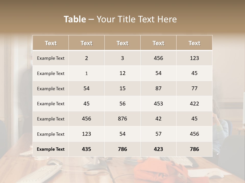 Stockphotograph Woman Informal PowerPoint Template