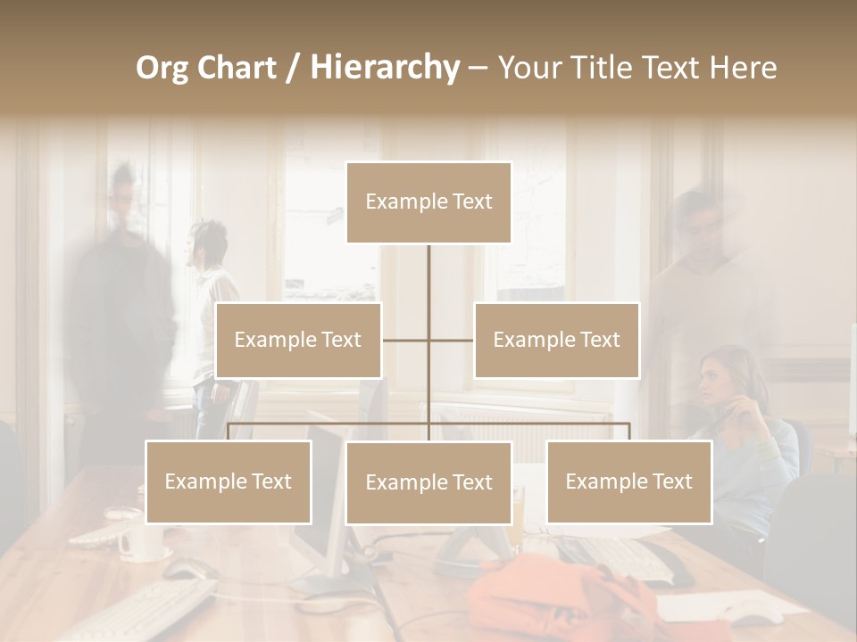 Stockphotograph Woman Informal PowerPoint Template