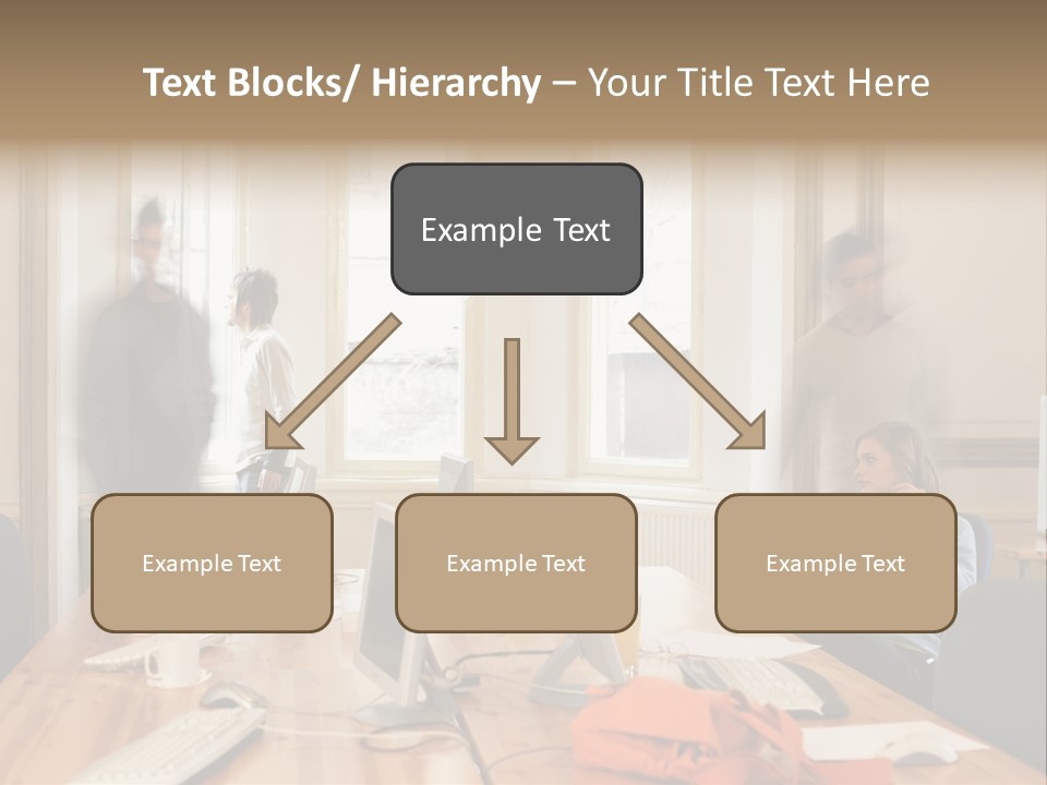 Stockphotograph Woman Informal PowerPoint Template