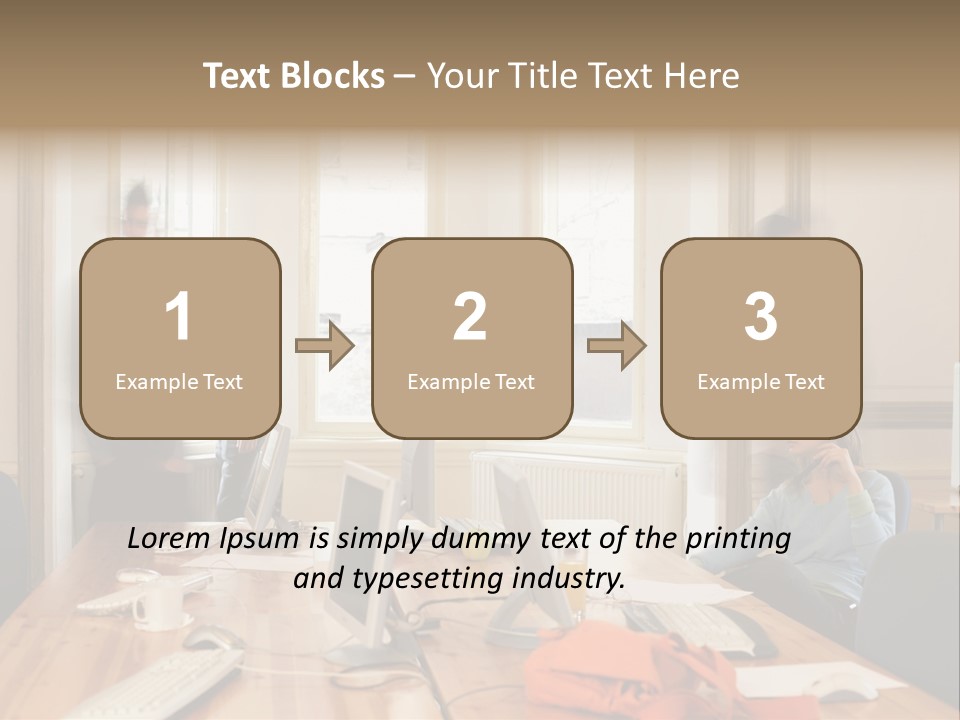 Stockphotograph Woman Informal PowerPoint Template