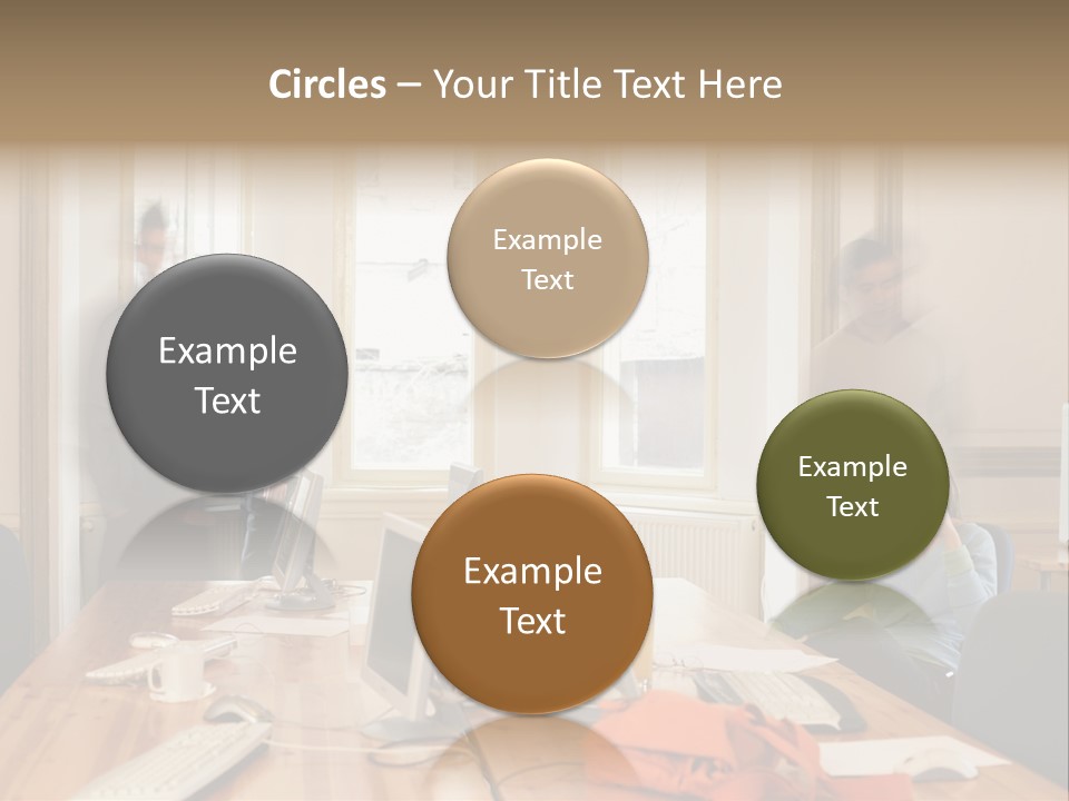 Stockphotograph Woman Informal PowerPoint Template