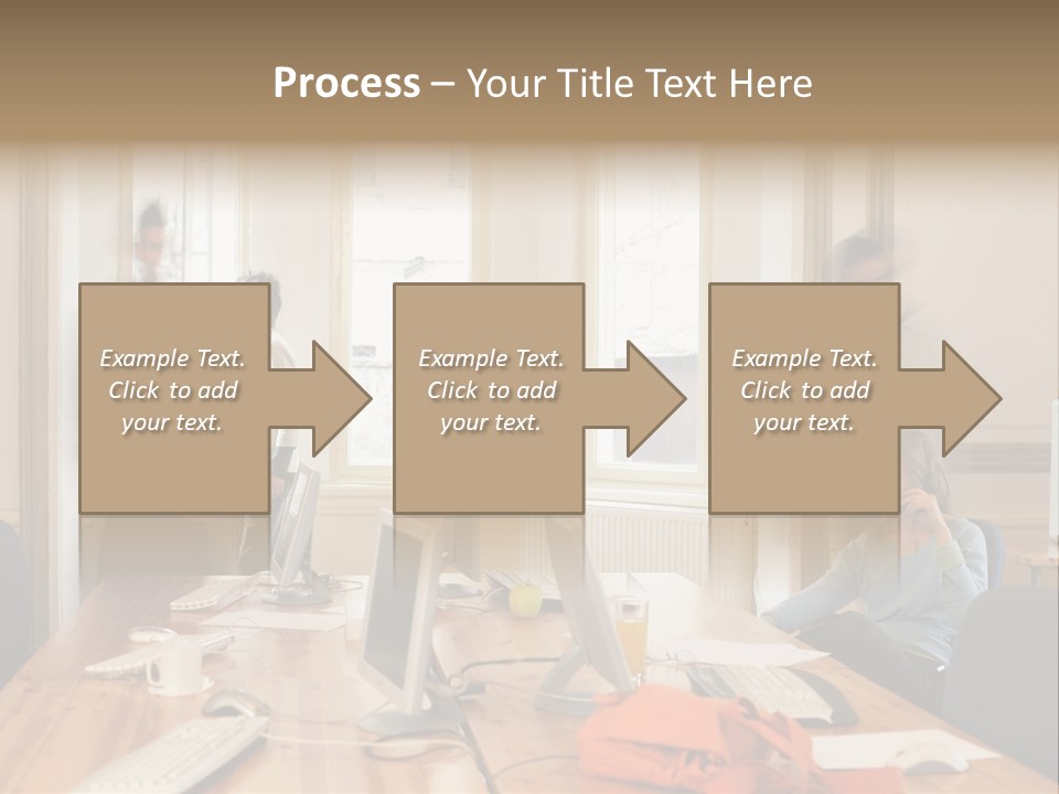 Stockphotograph Woman Informal PowerPoint Template