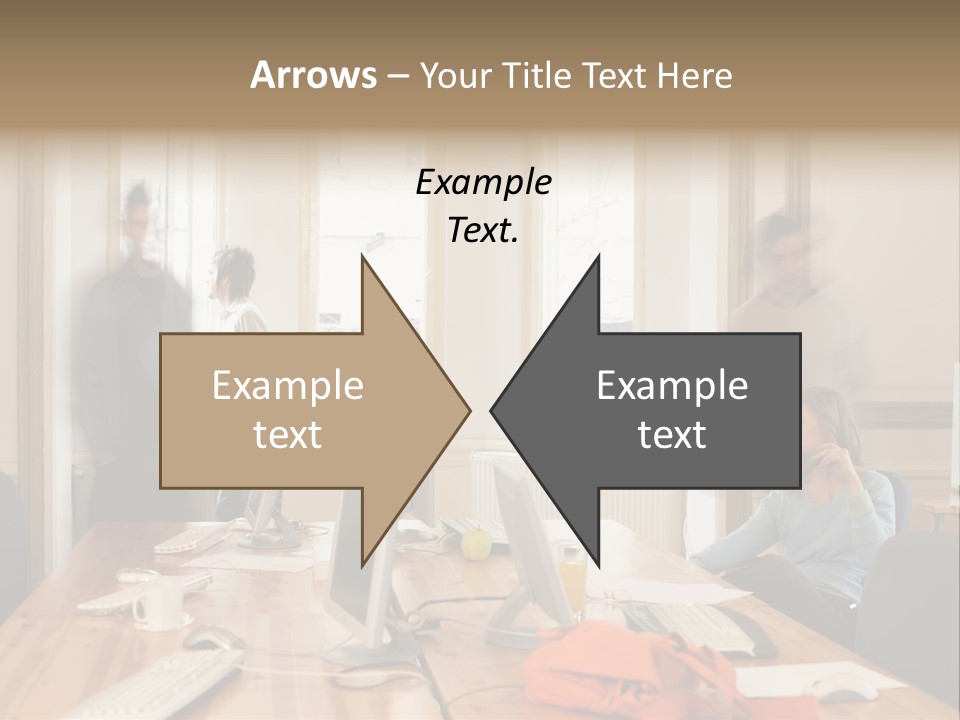 Stockphotograph Woman Informal PowerPoint Template