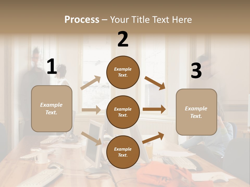 Stockphotograph Woman Informal PowerPoint Template