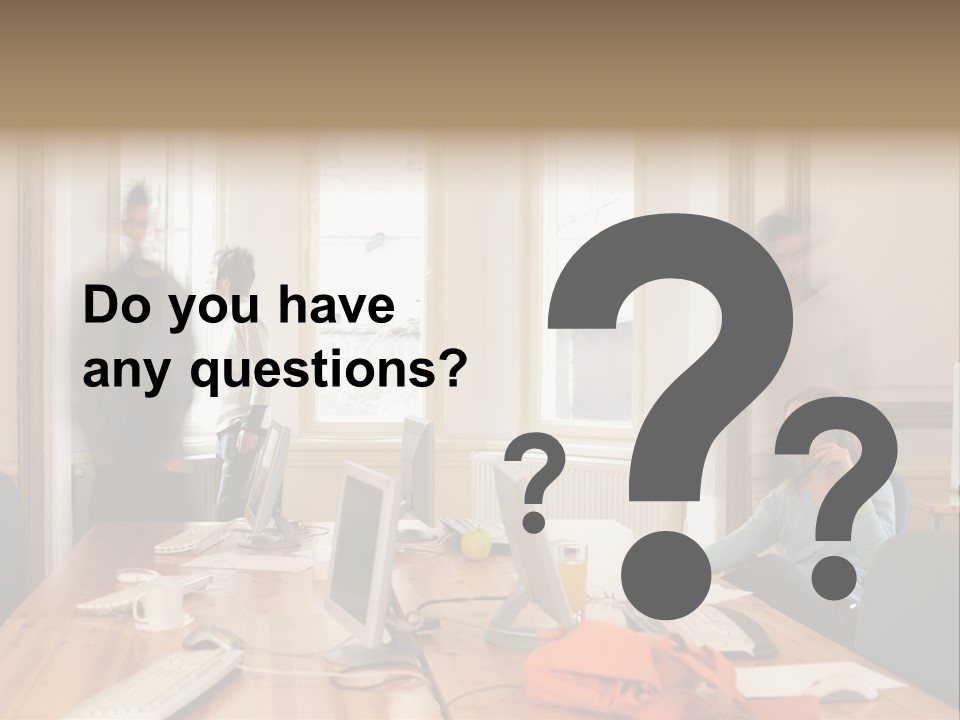 Stockphotograph Woman Informal PowerPoint Template