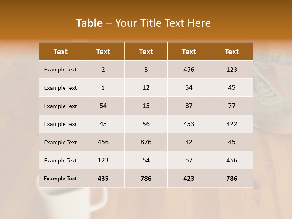 Occupation Graphic Young PowerPoint Template