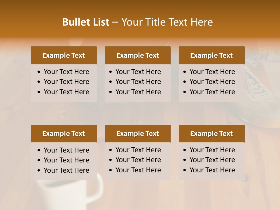 Occupation Graphic Young PowerPoint Template