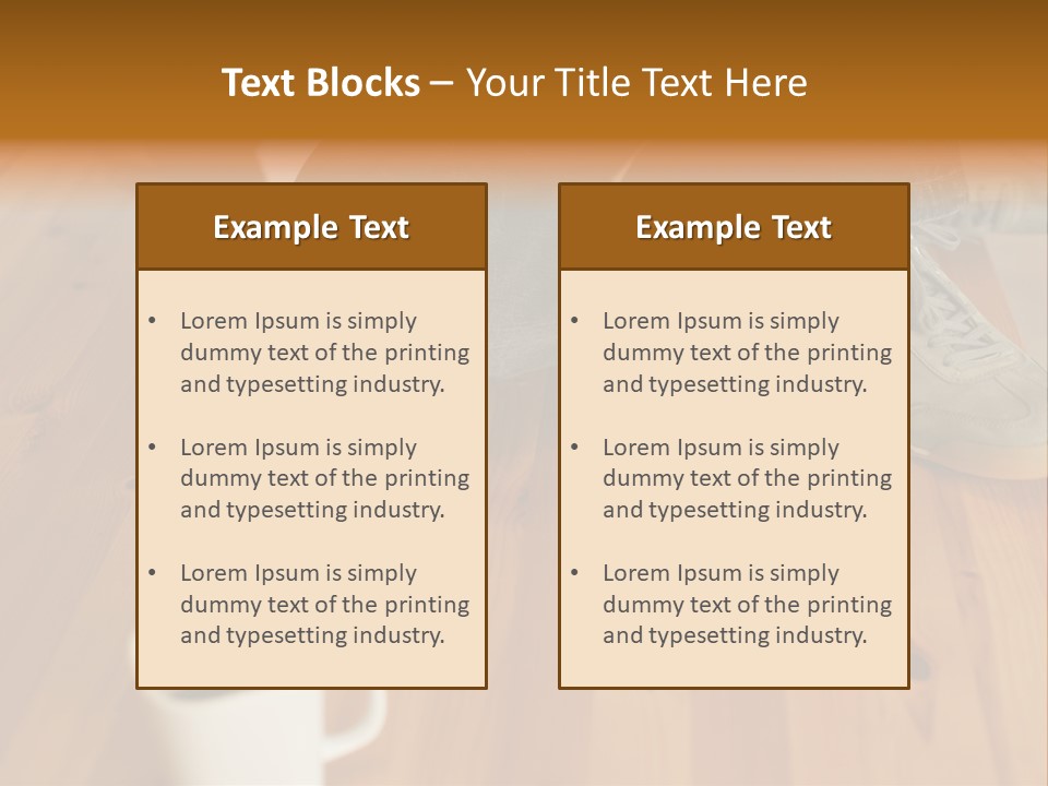 Occupation Graphic Young PowerPoint Template