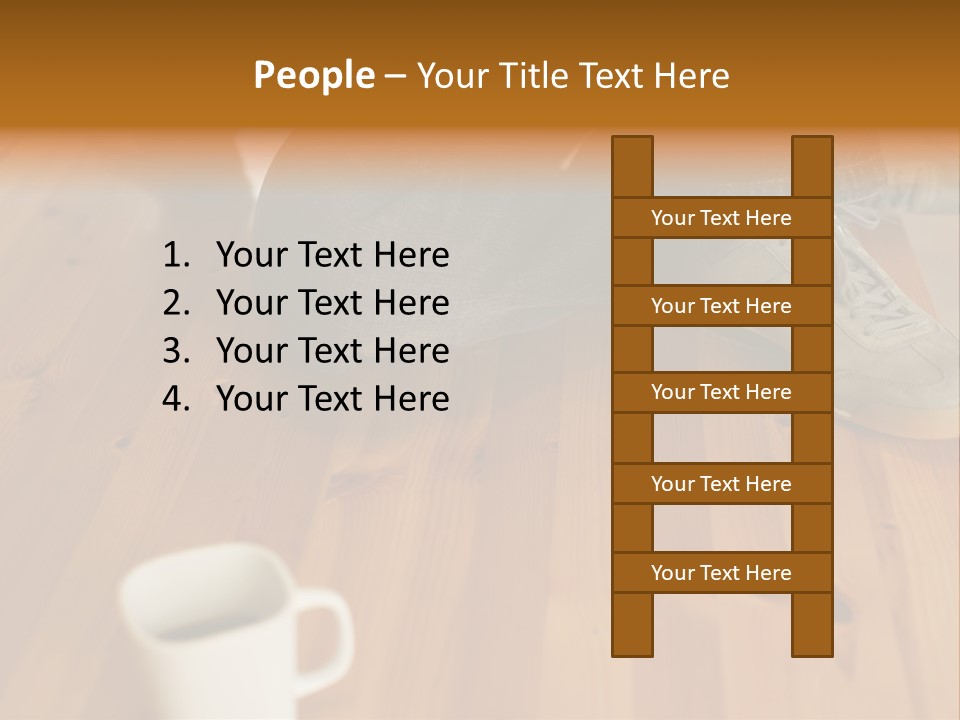 Occupation Graphic Young PowerPoint Template