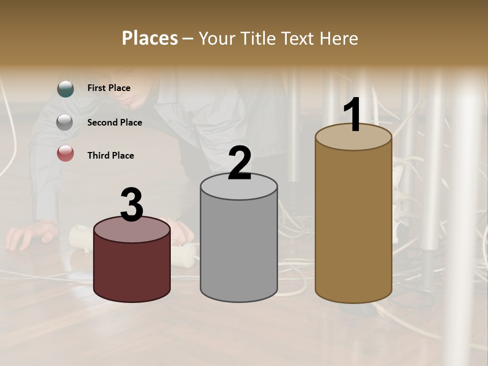 Graphic Technology Plug PowerPoint Template