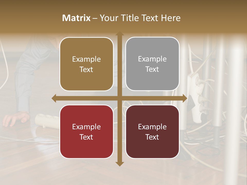 Graphic Technology Plug PowerPoint Template