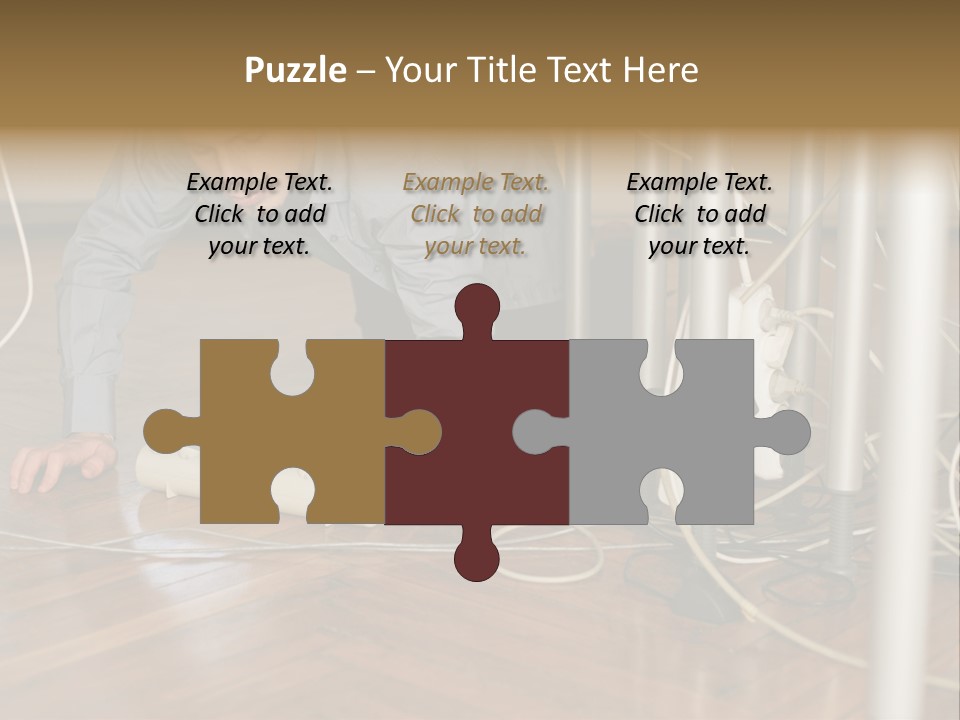 Graphic Technology Plug PowerPoint Template