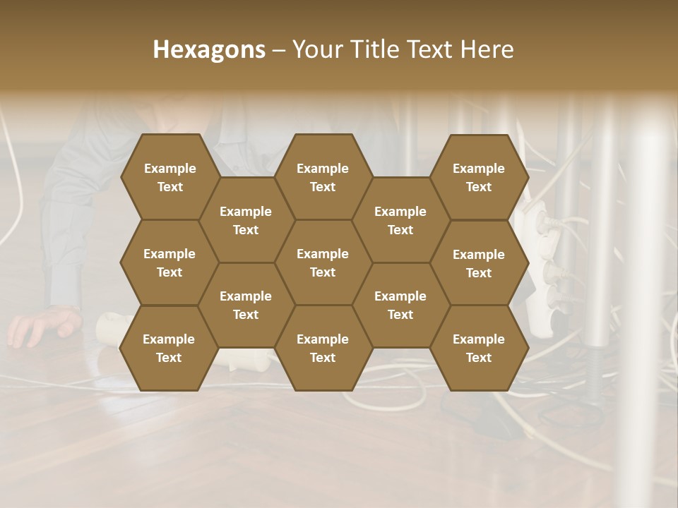 Graphic Technology Plug PowerPoint Template