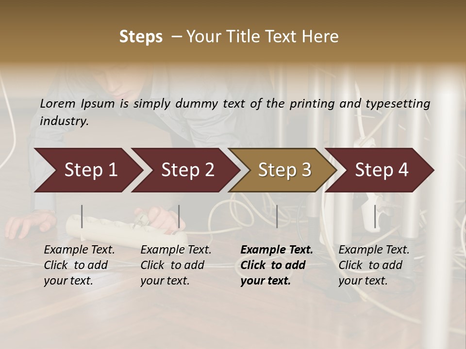Graphic Technology Plug PowerPoint Template