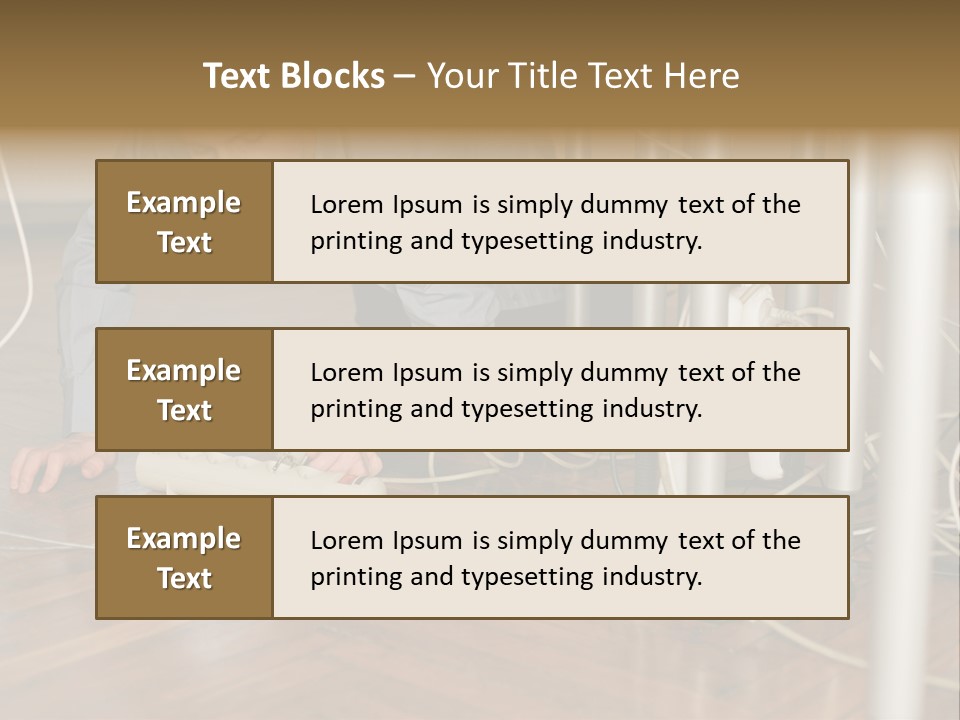 Graphic Technology Plug PowerPoint Template