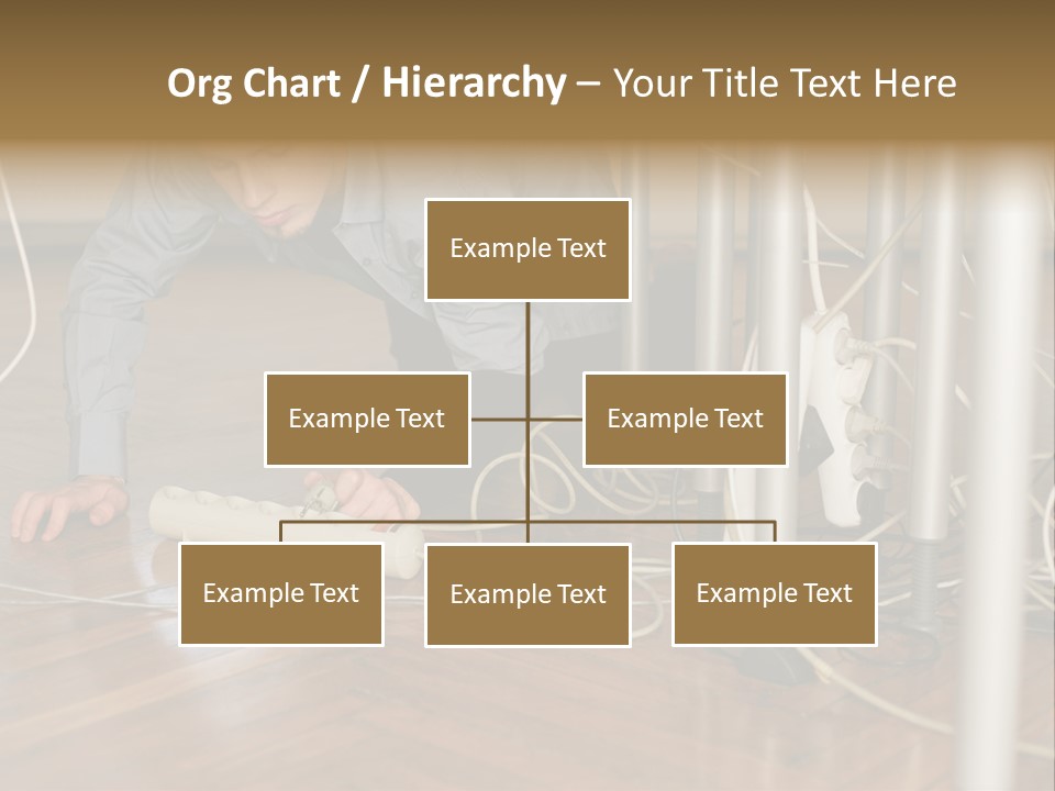 Graphic Technology Plug PowerPoint Template
