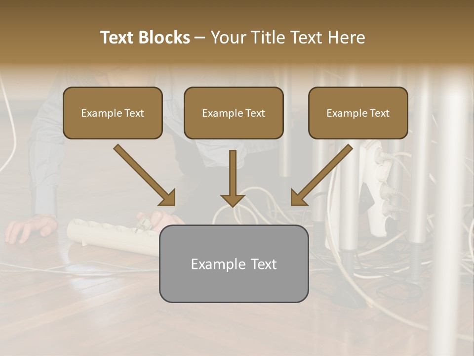 Graphic Technology Plug PowerPoint Template