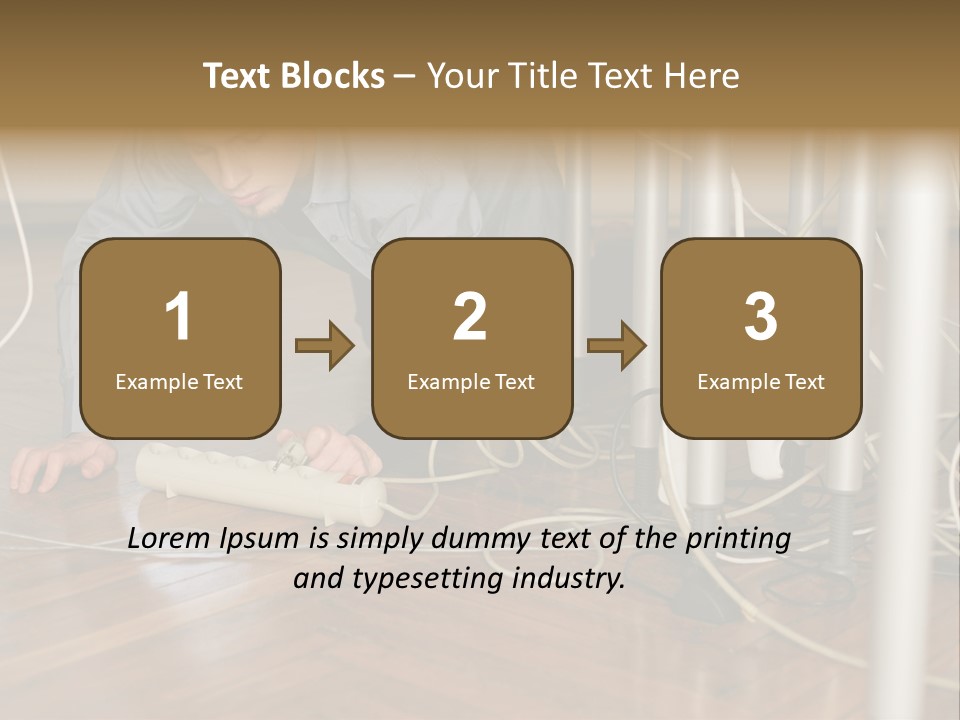 Graphic Technology Plug PowerPoint Template