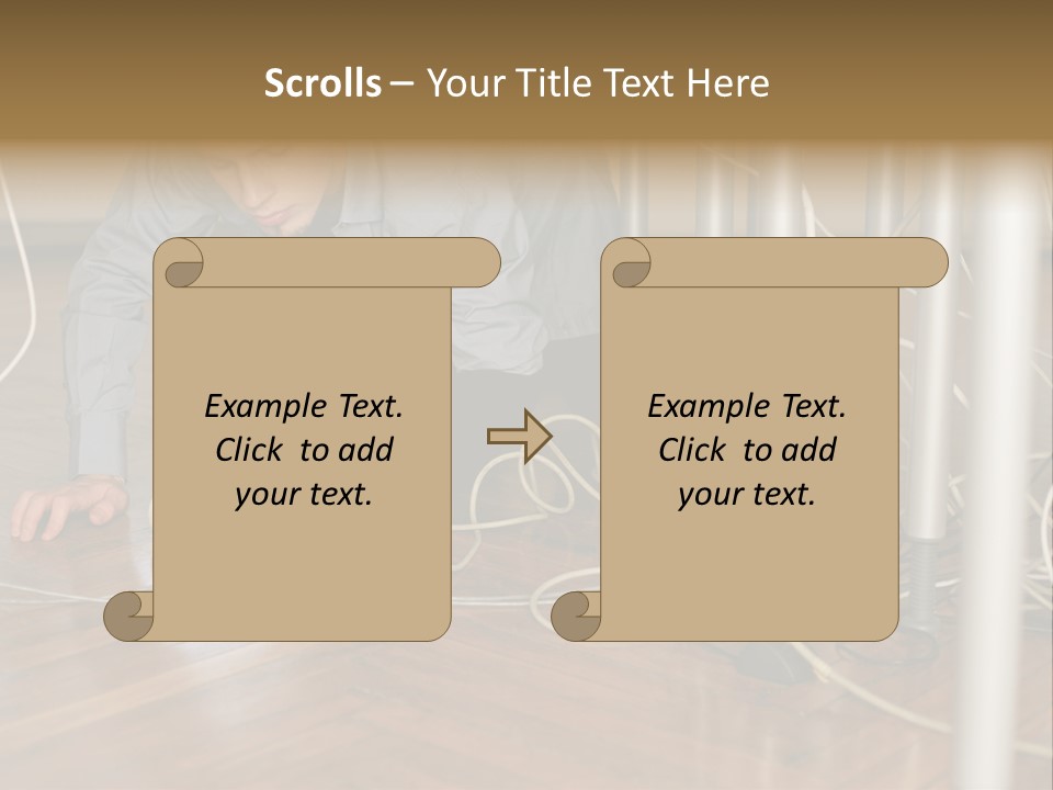 Graphic Technology Plug PowerPoint Template