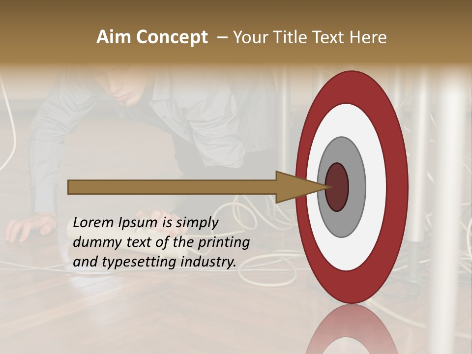 Graphic Technology Plug PowerPoint Template