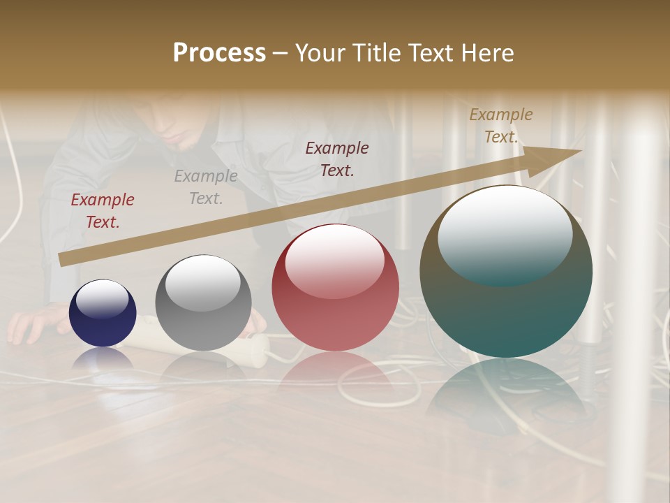 Graphic Technology Plug PowerPoint Template