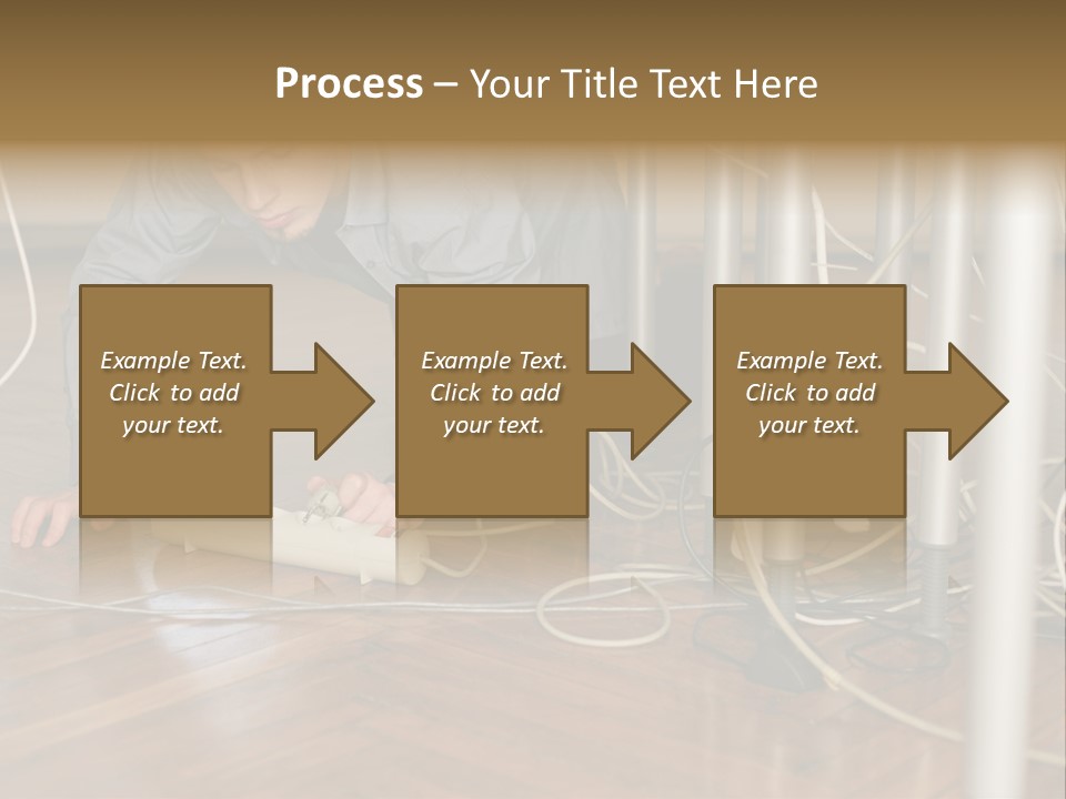Graphic Technology Plug PowerPoint Template
