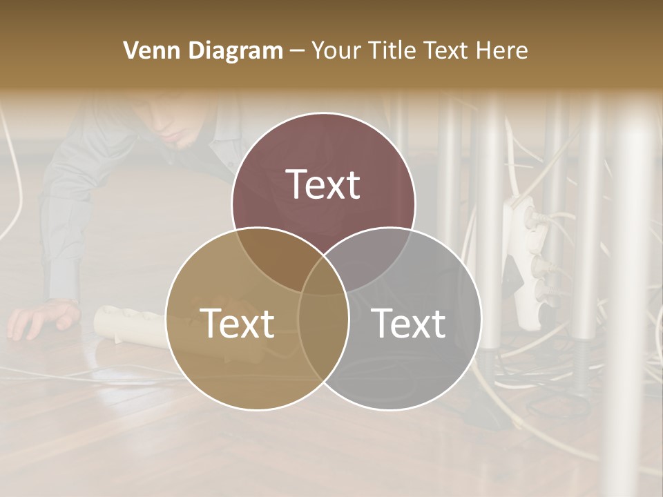 Graphic Technology Plug PowerPoint Template