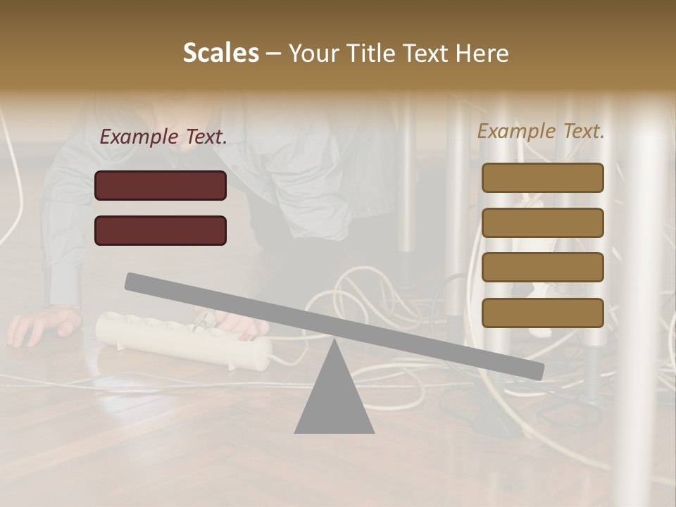 Graphic Technology Plug PowerPoint Template