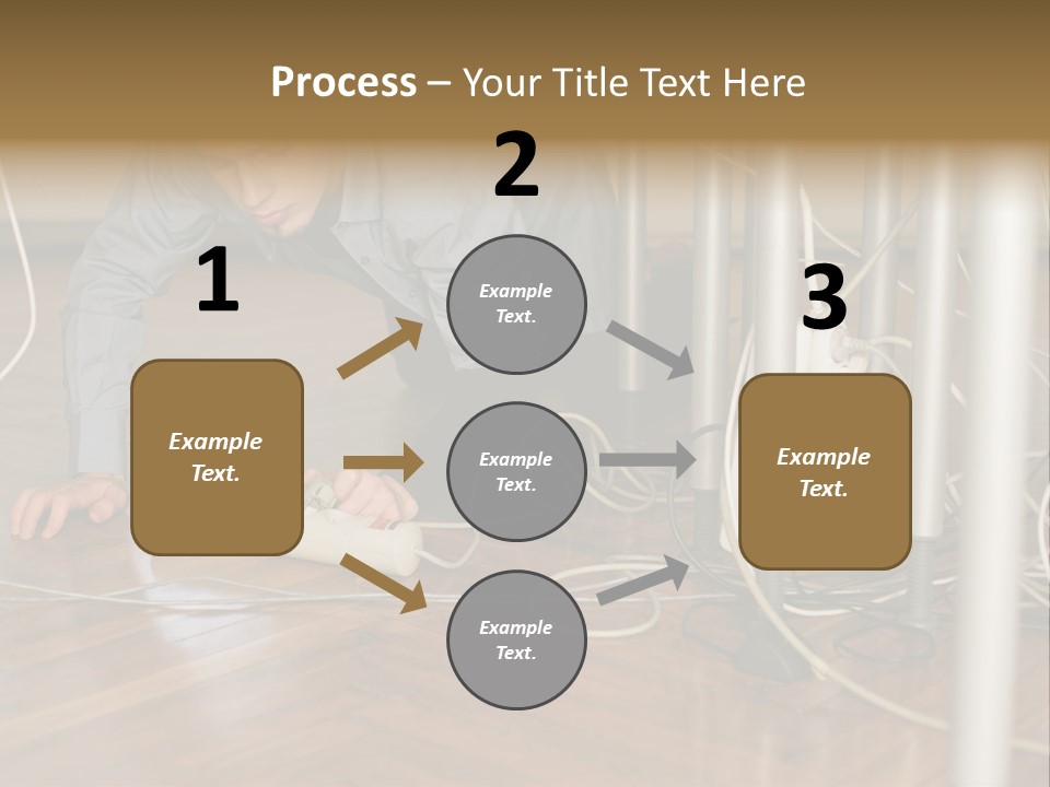Graphic Technology Plug PowerPoint Template