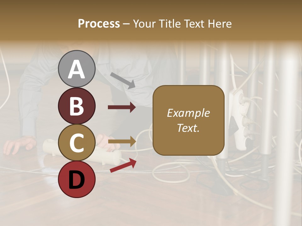Graphic Technology Plug PowerPoint Template