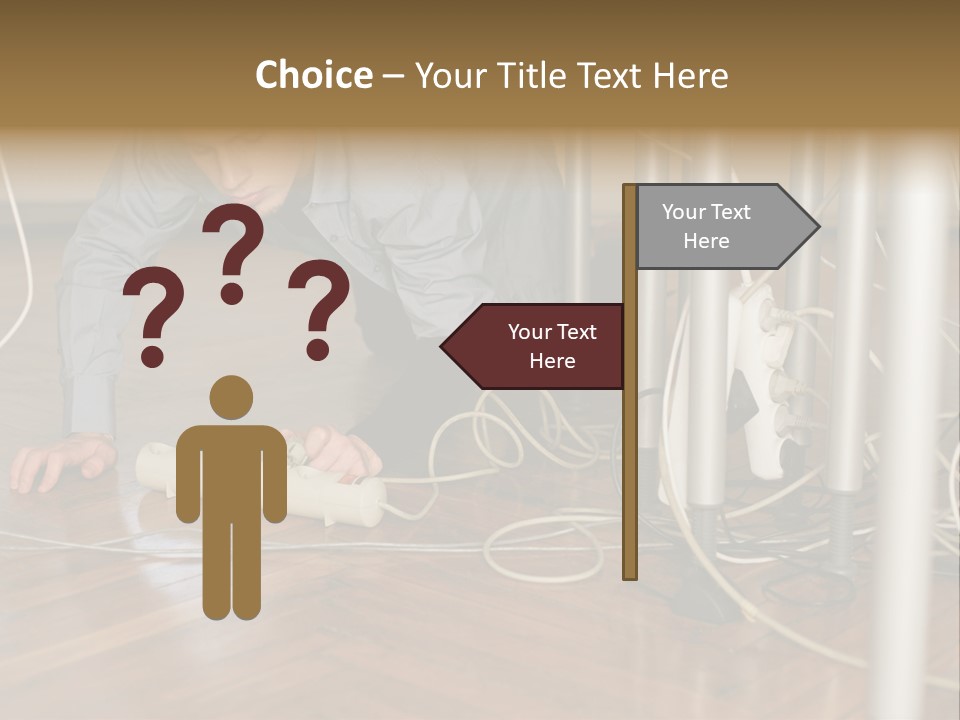 Graphic Technology Plug PowerPoint Template