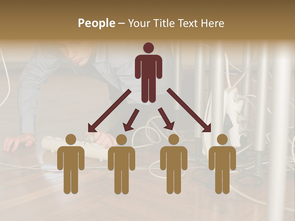 Graphic Technology Plug PowerPoint Template