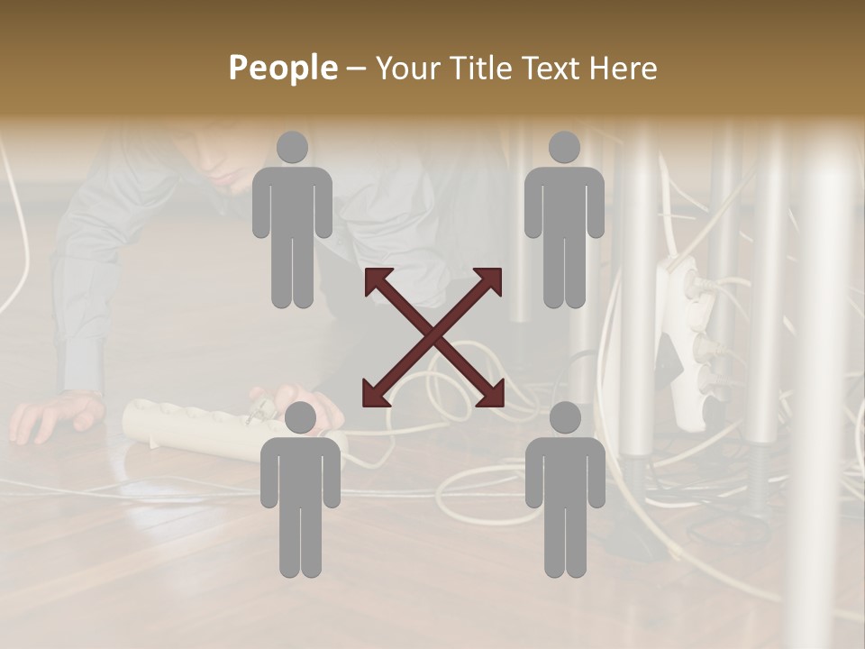 Graphic Technology Plug PowerPoint Template