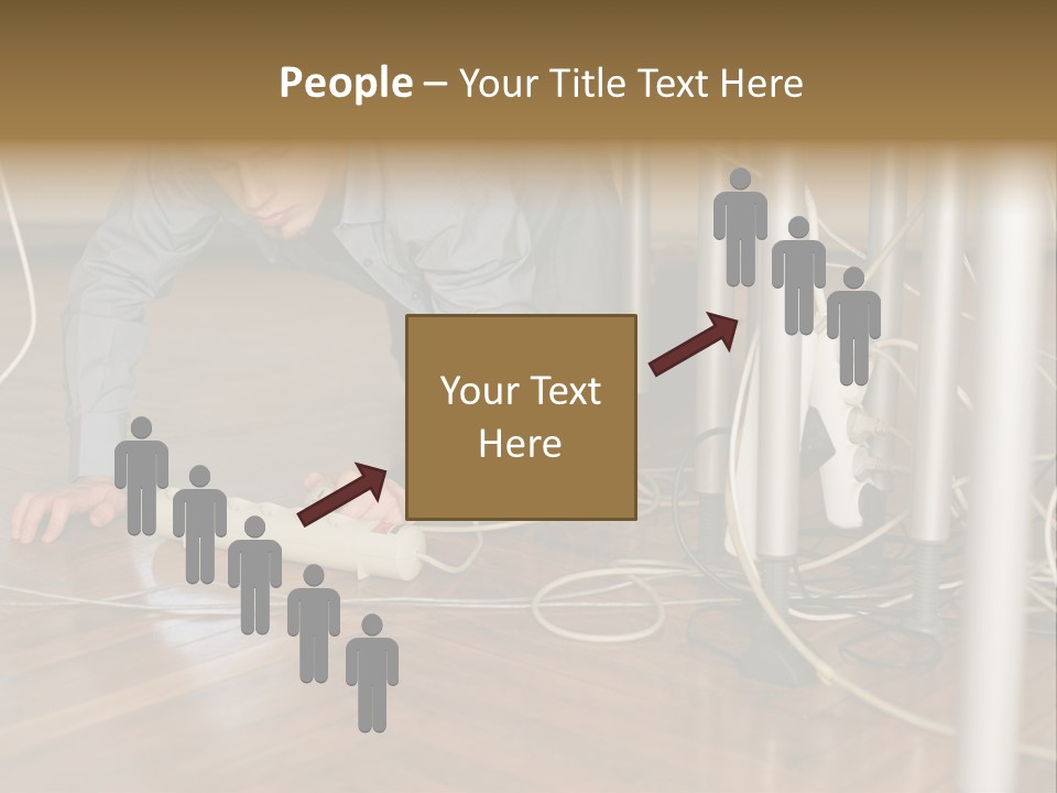 Graphic Technology Plug PowerPoint Template