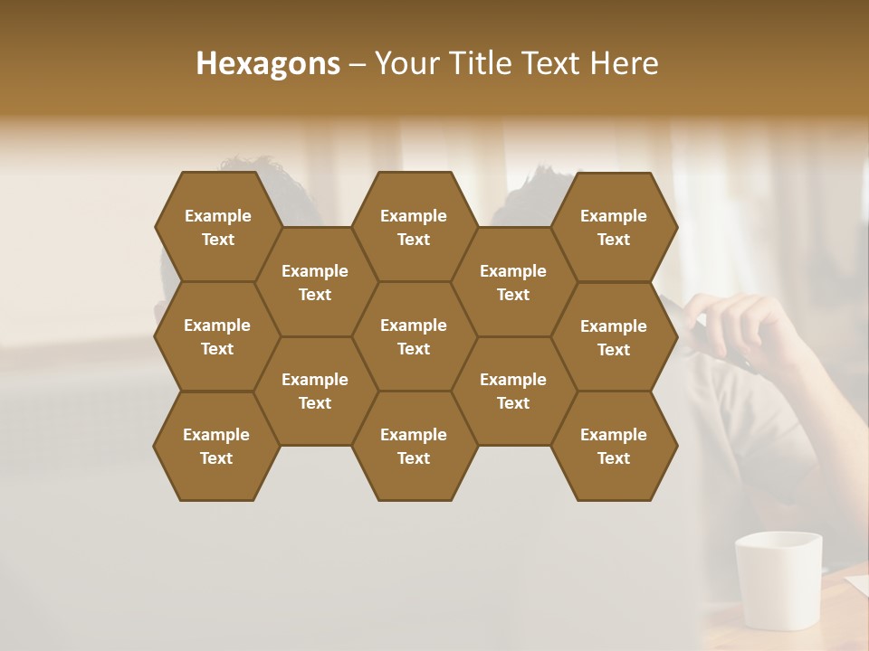 Caucasians People Ages PowerPoint Template