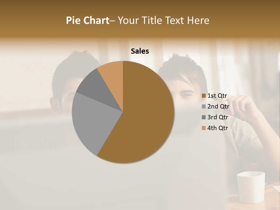 Caucasians People Ages PowerPoint Template