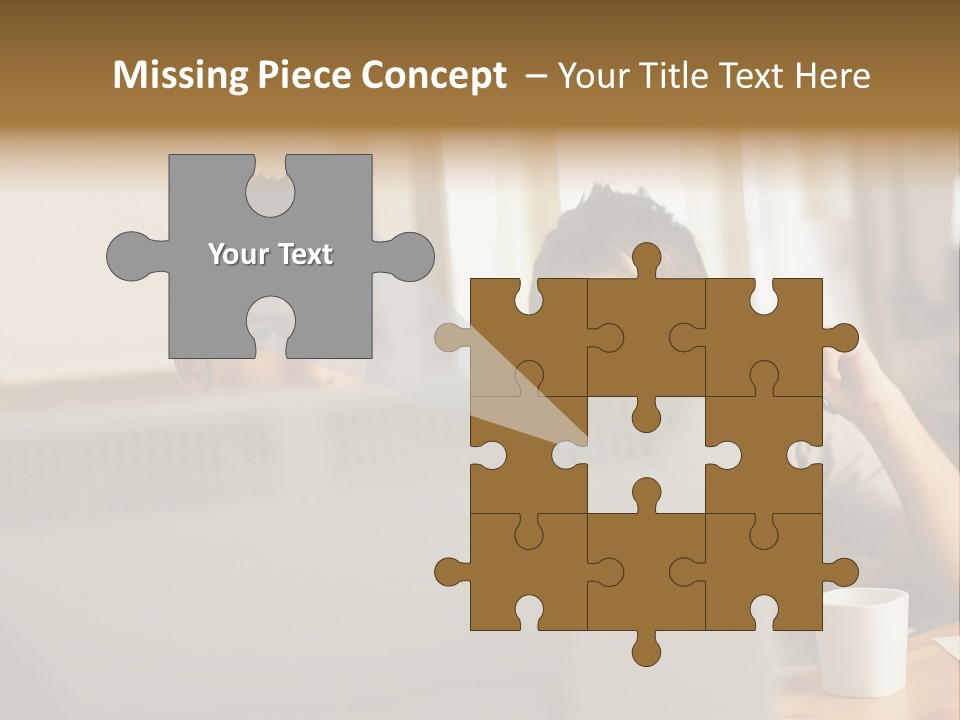 Caucasians People Ages PowerPoint Template