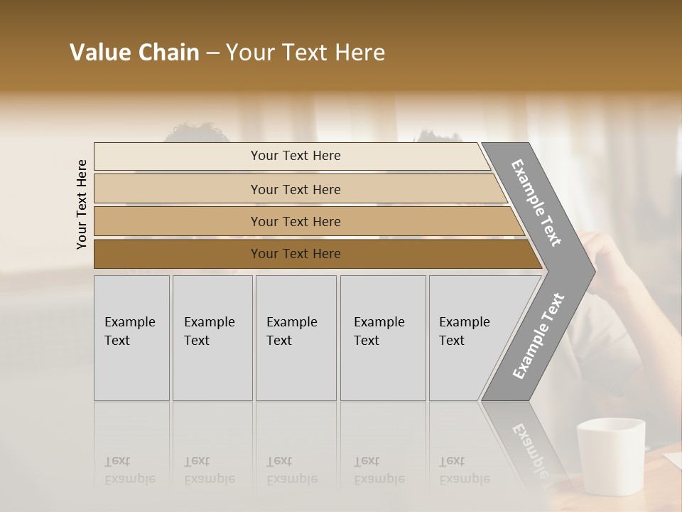 Caucasians People Ages PowerPoint Template