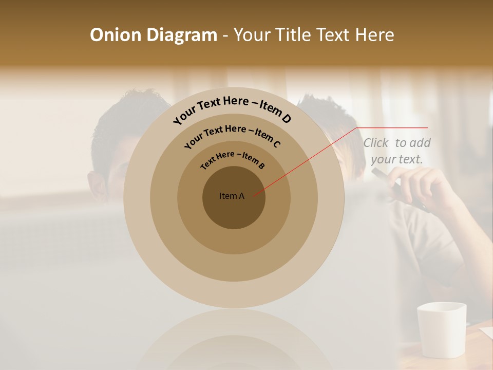 Caucasians People Ages PowerPoint Template