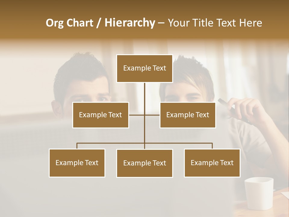 Caucasians People Ages PowerPoint Template