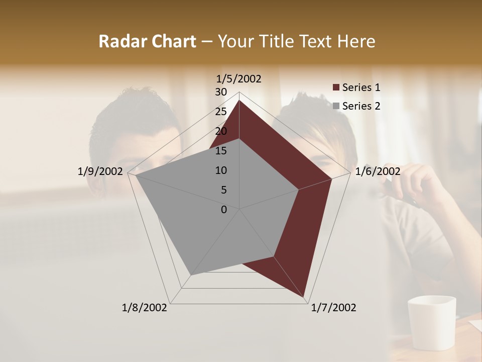 Caucasians People Ages PowerPoint Template