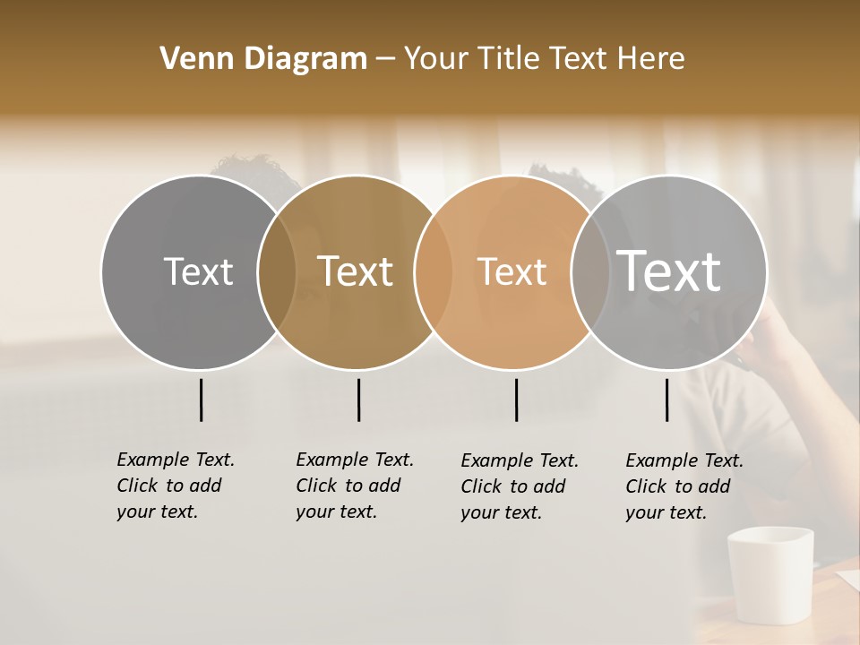 Caucasians People Ages PowerPoint Template